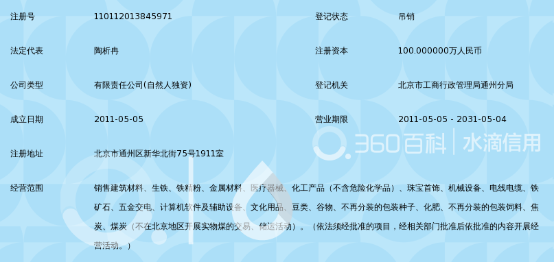 北京俊业盛达商贸